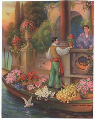 Venetian Flower Seller